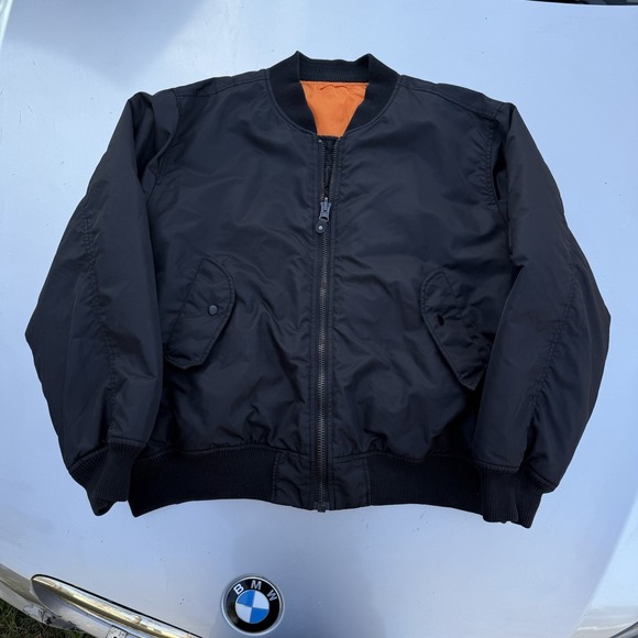 BLACK INTERM REVERSIBLE SPEWAK & SONS • GOLDEN FLEECE JACKET FLYERS SMA1 1979